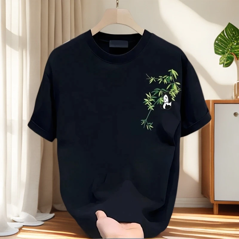 仓石一树重磅简约短袖t恤情侣装夏季潮牌宽松圆领休闲百搭款上衣