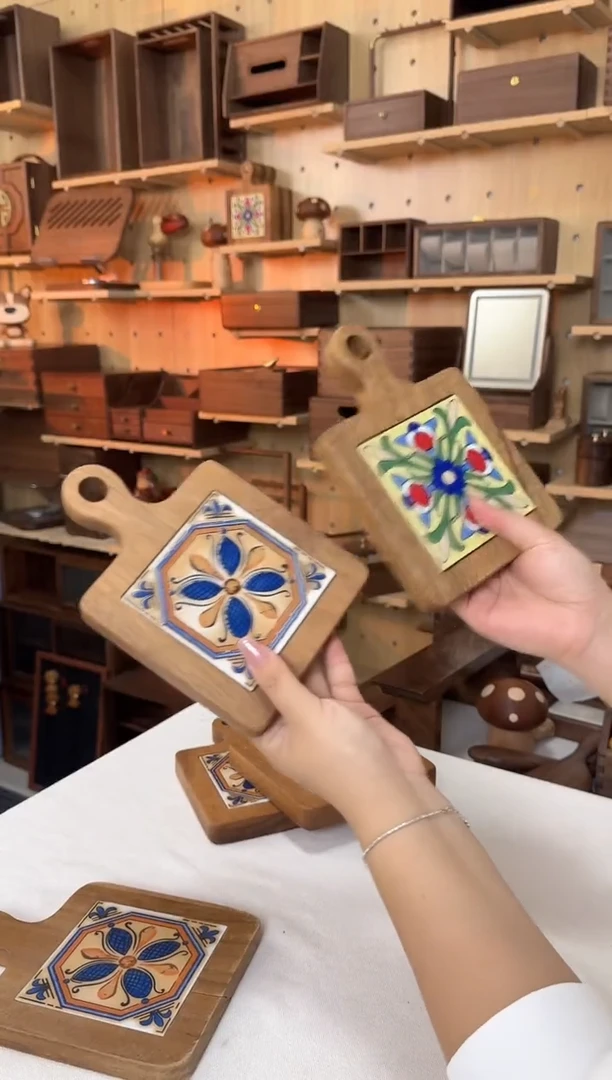 木风信子 豆蔻实木特价锅垫