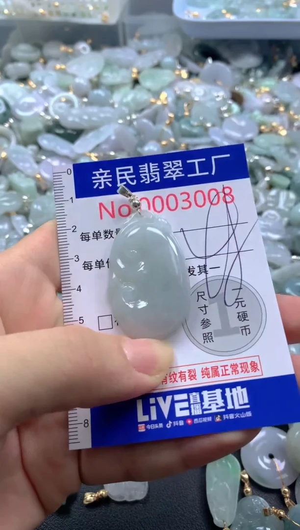 颈饰未镶嵌翡翠3008