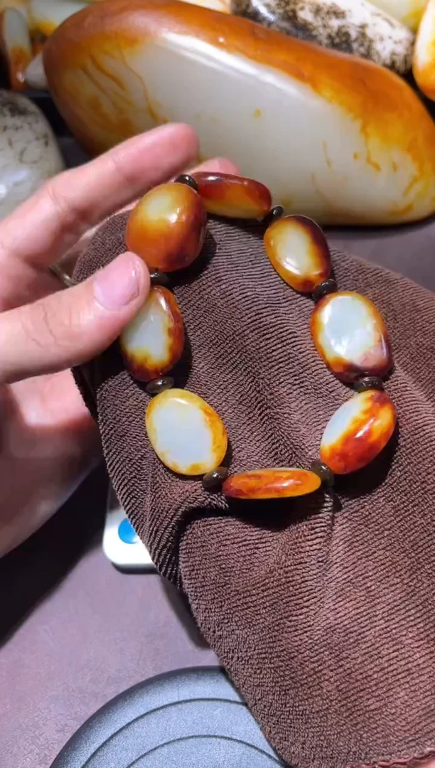 【闪购商品】和田玉（子料）颈饰未镶嵌YL-WW-3.5-54多样性发货