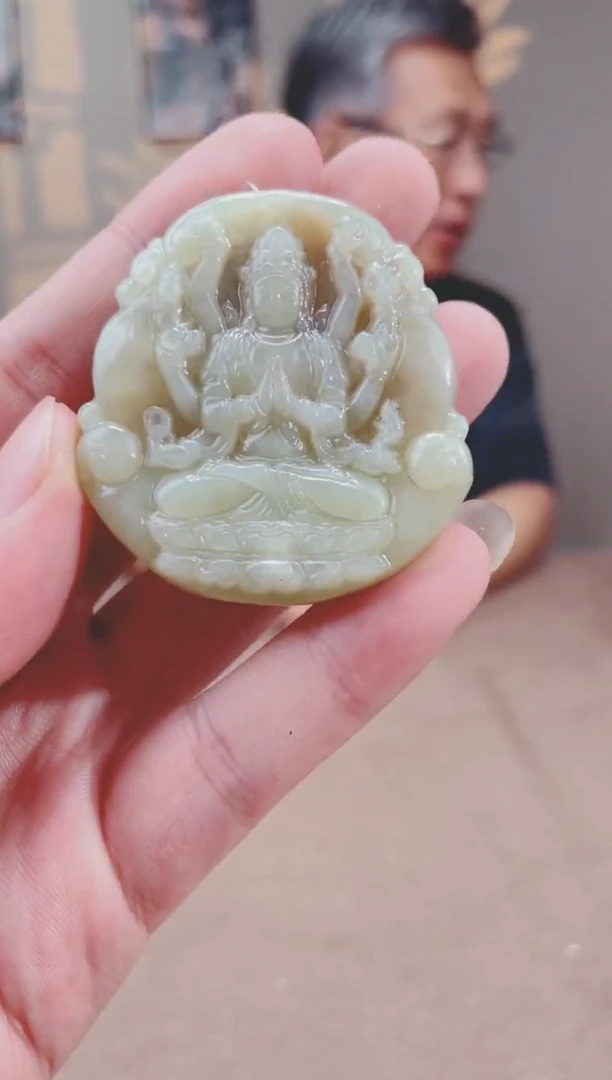 和田玉未镶嵌颈饰多样性拍一发一1845