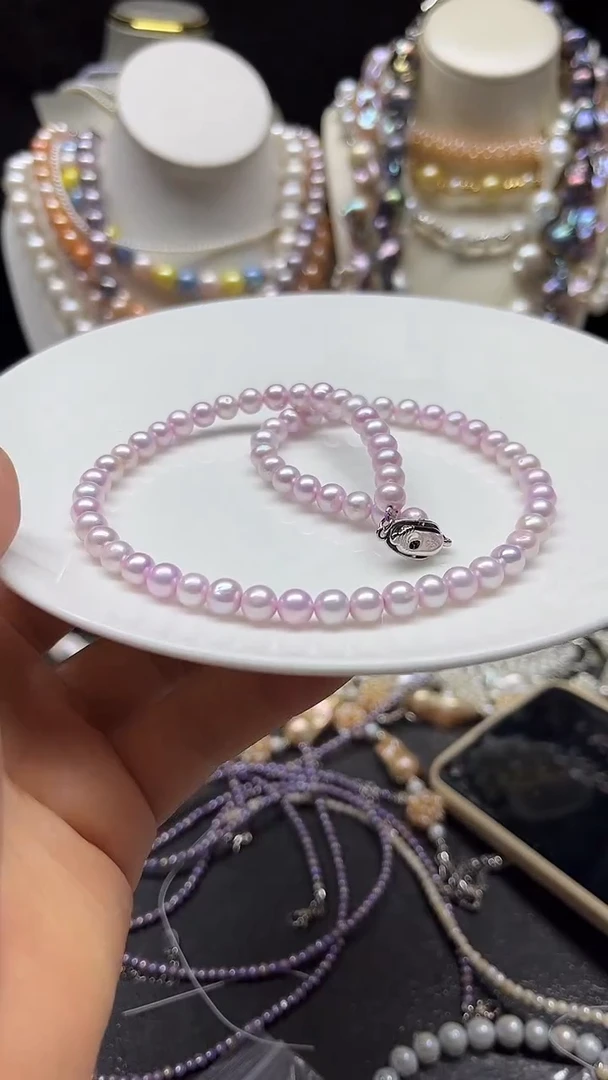 颈饰未镶嵌淡水珍珠多人