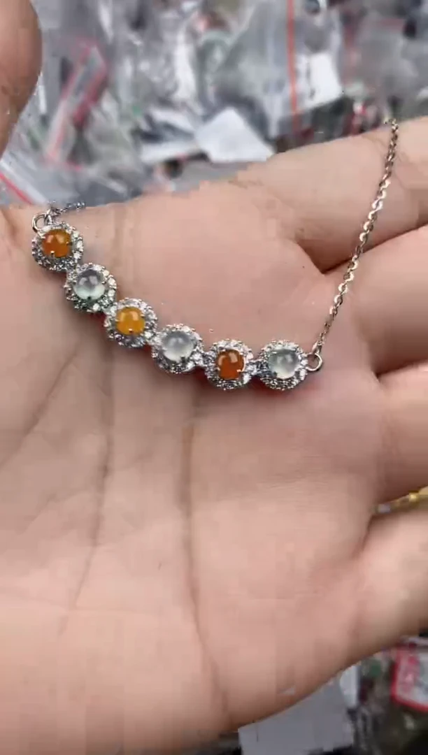 银S925镶嵌戒指翡翠1616   2