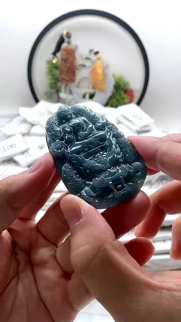 颈饰未镶嵌翡翠阿弥陀佛