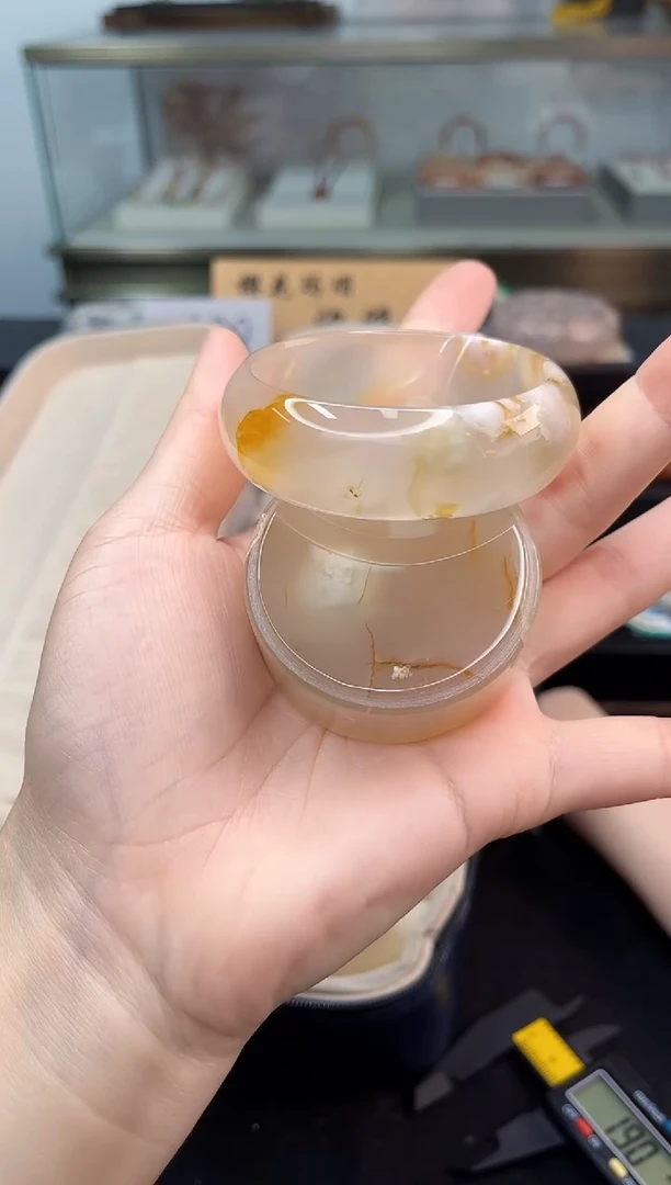 未镶嵌手镯石英质玉53圈口（赠品镯心）36321630