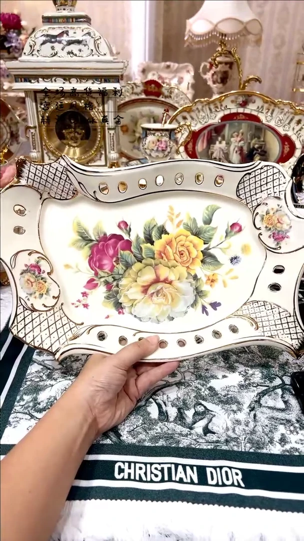 欧式复古精品瓷器