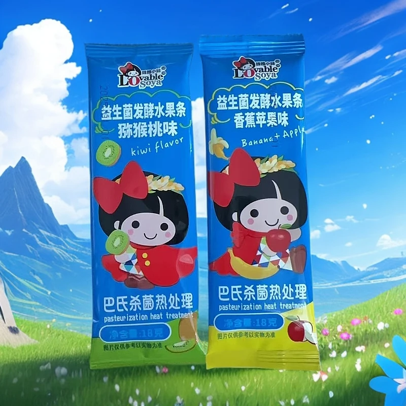姝雅小妹益生菌发酵水果条零食果肉条