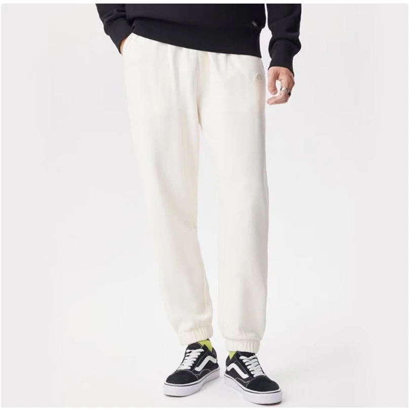 纯色简约束脚休闲裤 男女同款 DK011591