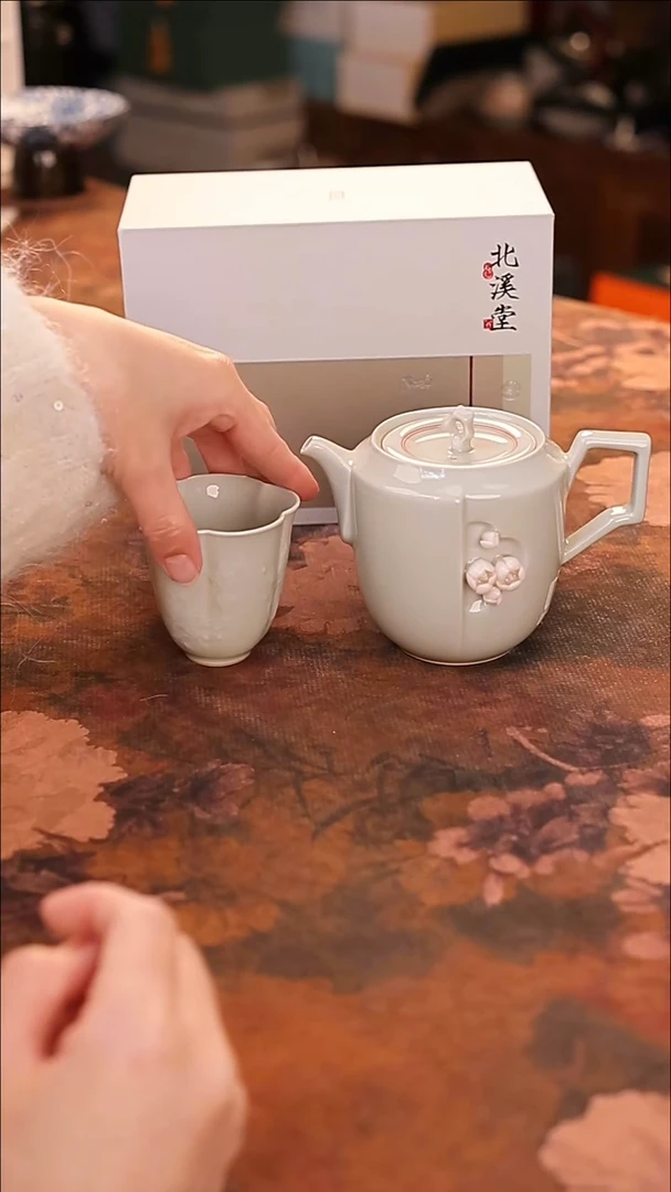 【闪购商品】陶瓷茶具（无礼盒无茶盘）@@A3663