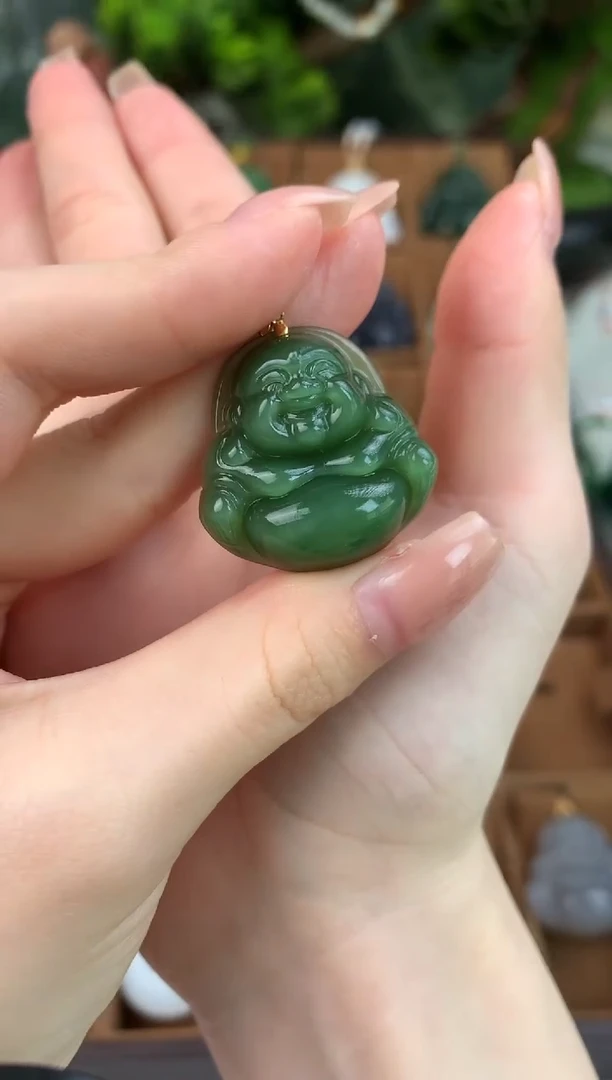 颈饰未镶嵌和田玉吊坠30mm