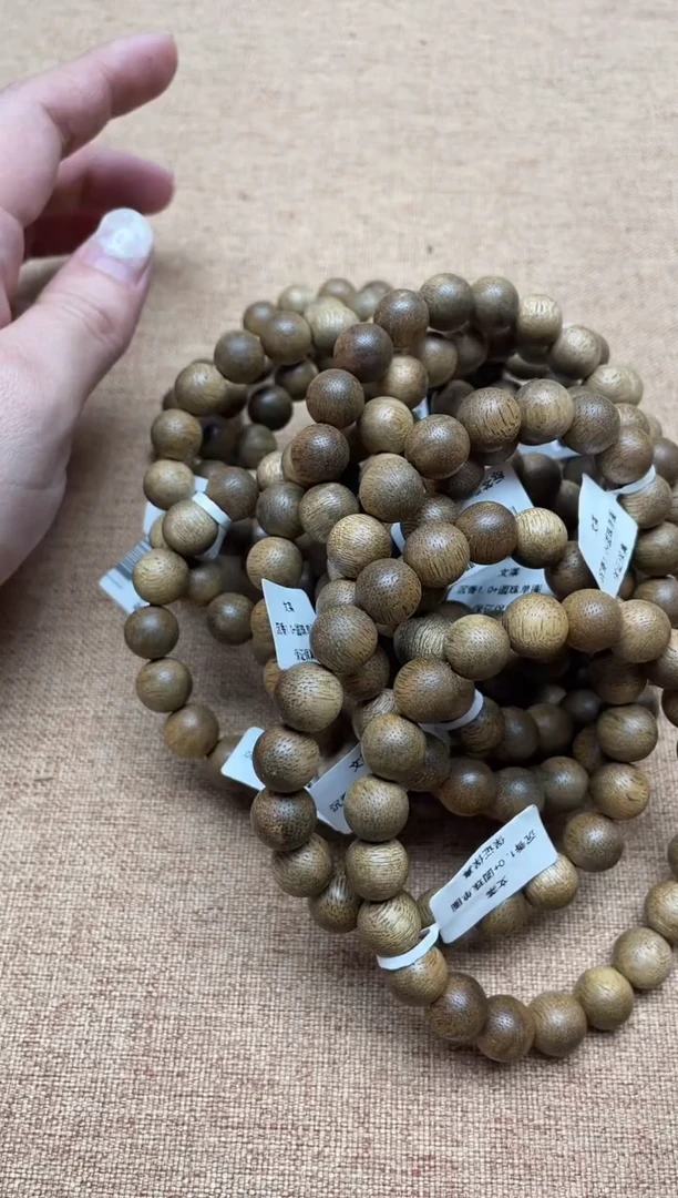 沉香手串文莱沉香1.0圆珠单圈多样性发其一