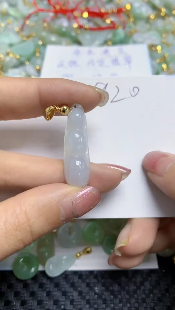 【闪购商品】翡翠颈饰合金天然A货翡翠