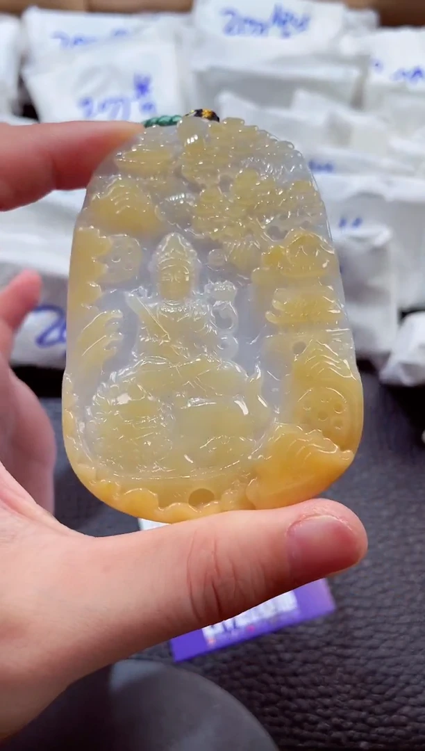 颈饰未镶嵌翡翠00005166文书