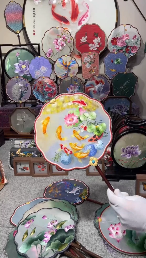 刺绣纯手工苏绣双面绣