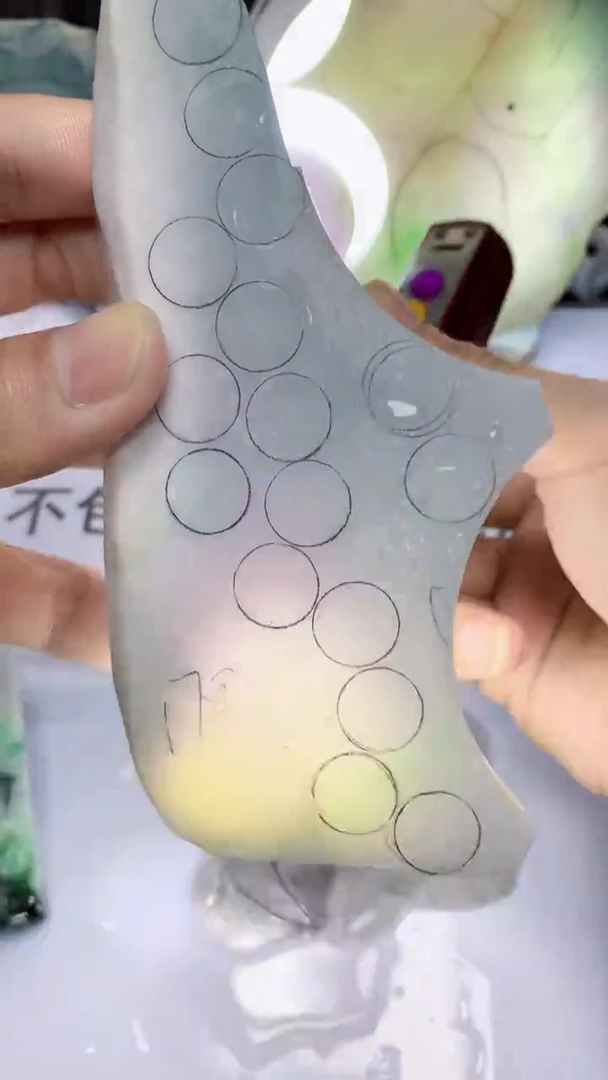 翡翠裸石芸*缅甸天然A货Q2725