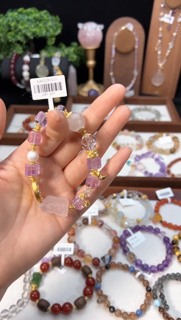 【闪购商品】水晶手链未镶嵌多样性发货发其一颜色微差