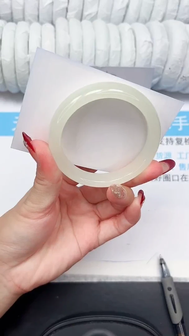 未镶嵌手镯石英质玉14-58.2FMS