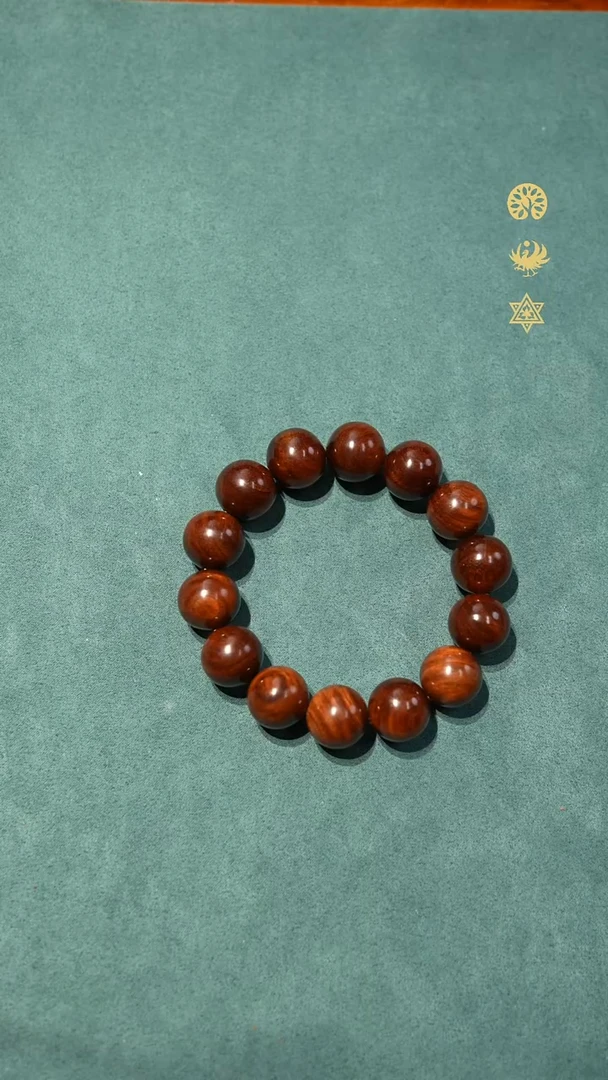 手串/手链黄花梨/降香黄檀老料油梨17mm佛珠