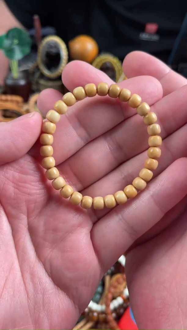 【闪购商品】白玉菩提吊坠王胖子文玩工作室龙脊菩提7*6