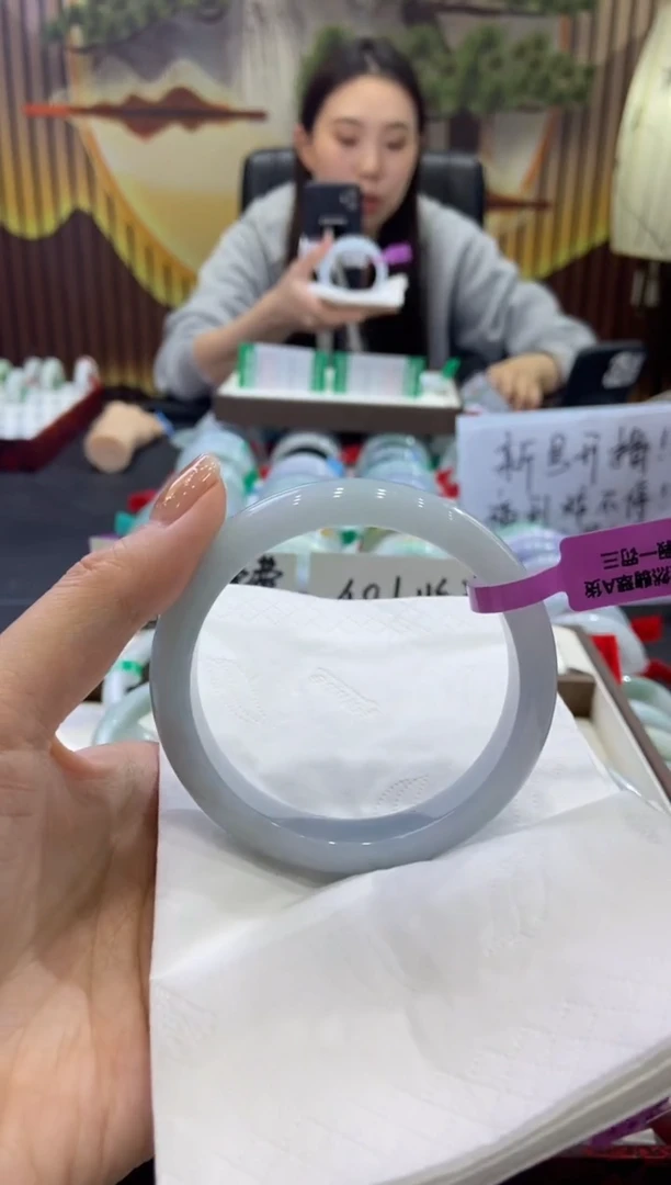 未镶嵌手镯翡翠0009217