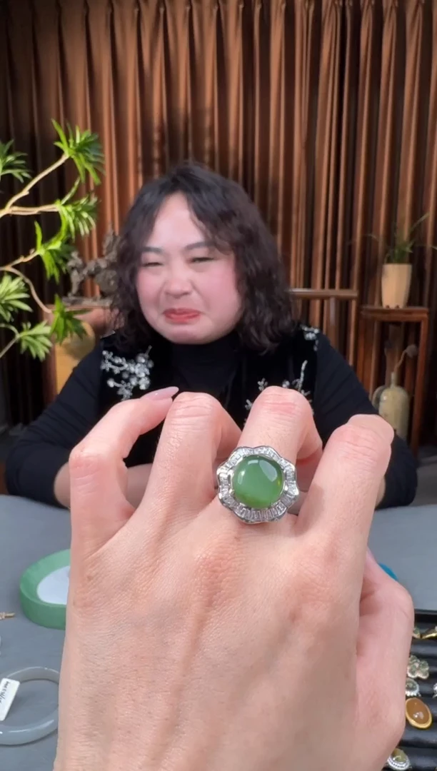 颈饰银S925镶嵌和田玉154福气姐12.29多样性拍一发一