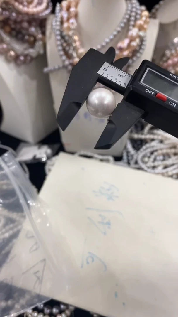 项链合金淡水珍珠1