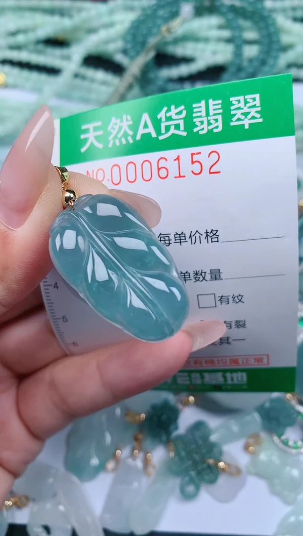 翡翠未镶嵌颈饰.0006152