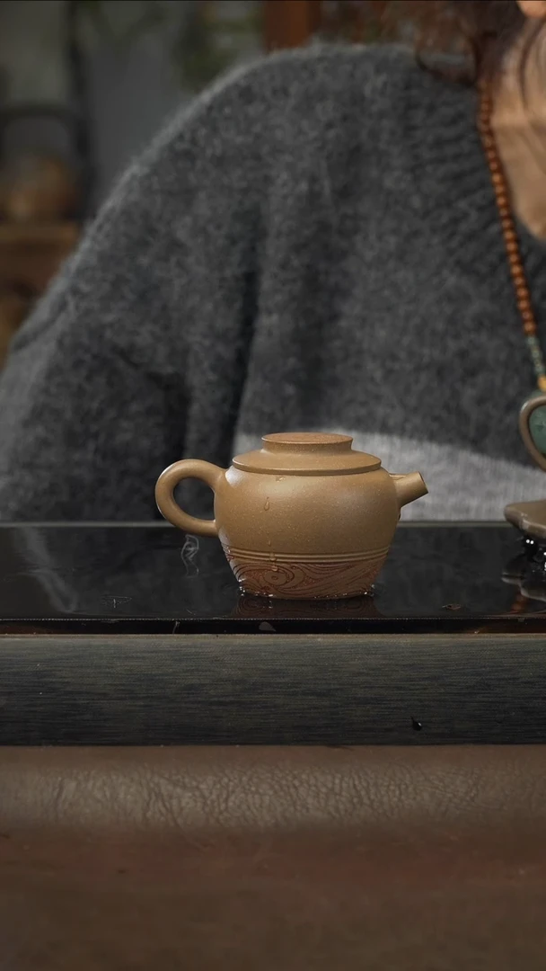 茶壶紫砂7 巨轮 段泥 100cc