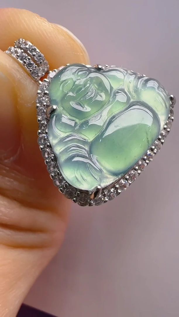 【闪购商品】翡翠吊坠(不含链)银S925镶嵌多样性团购发一件