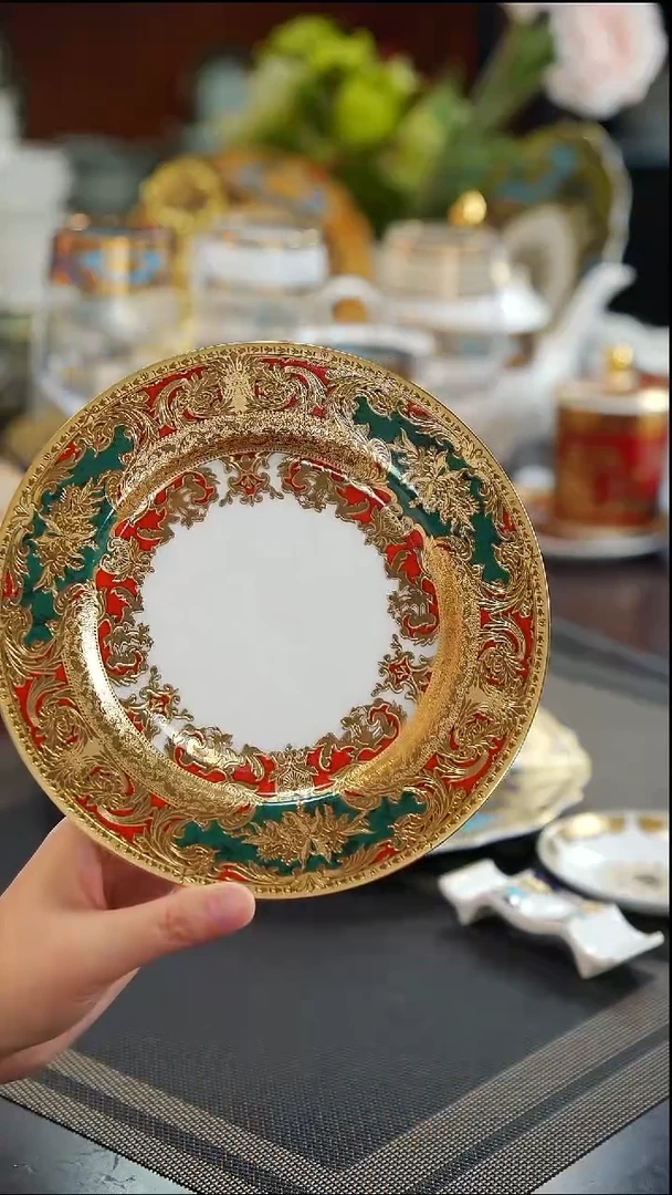 瓷片7.5寸平盘1个  福利价  福利价