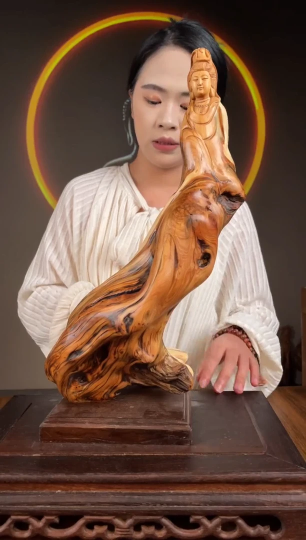 柏木（崖柏）手工摆件,先抢先得! 编号:260