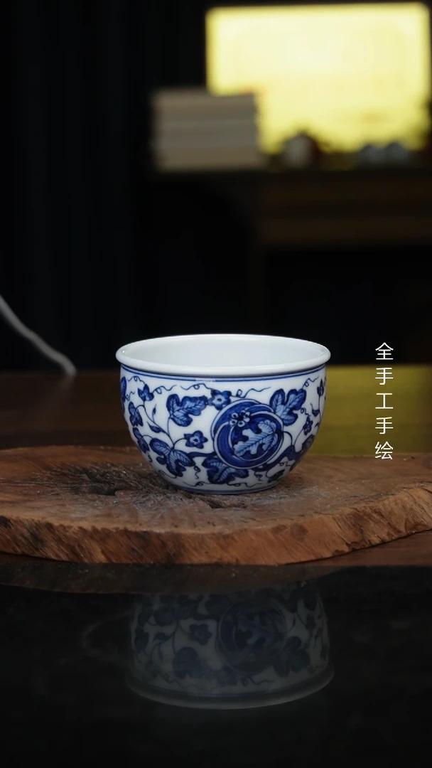 杯景德镇手工手绘陶瓷