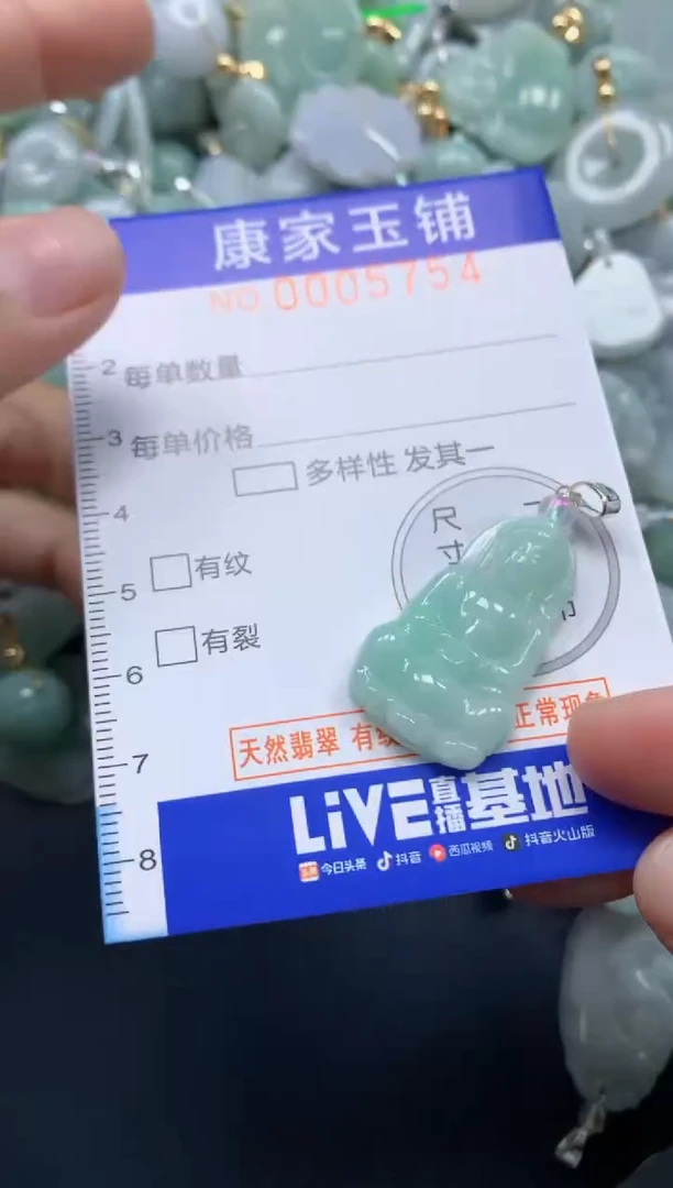 颈饰未镶嵌翡翠5754