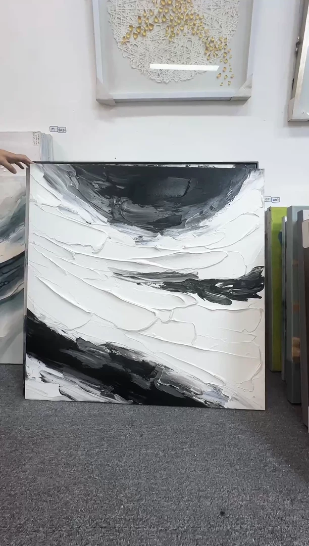 168现代艺术油画装饰画100cm*100cm