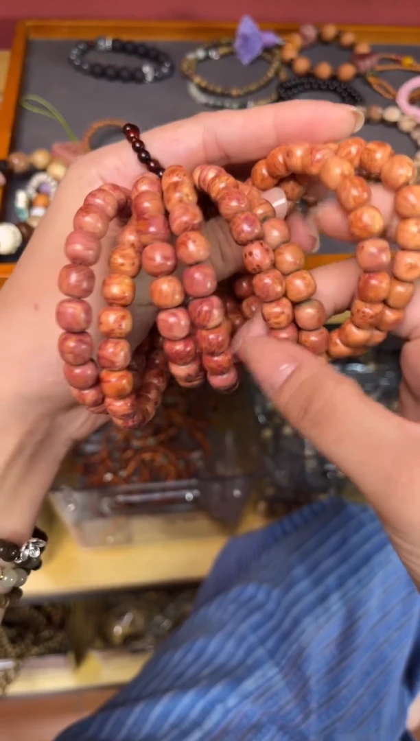 非洲檀香无事牌001血柏老型留疤12mm