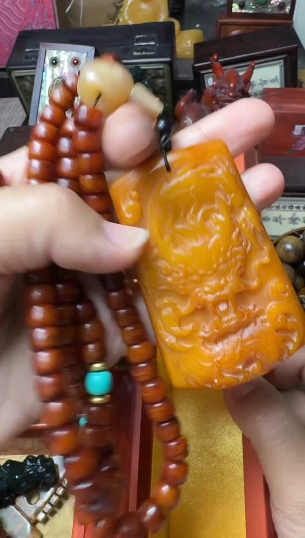 鹿骨吊坠主播推荐：一物一拍，讲解为准！