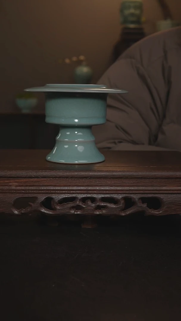 摆件瓷仿古手工行炉