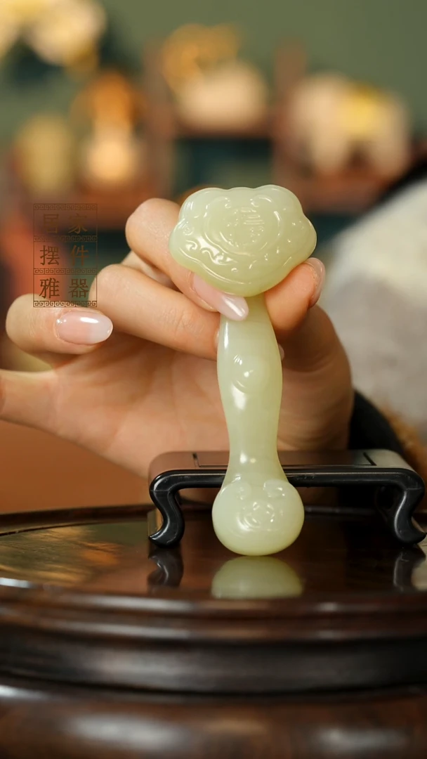 玉《福禄如意》摆件
