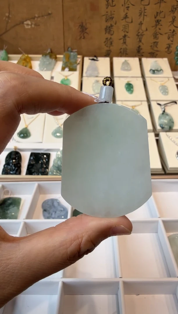 翡翠挂件未镶嵌A货翡翠多样性孤品