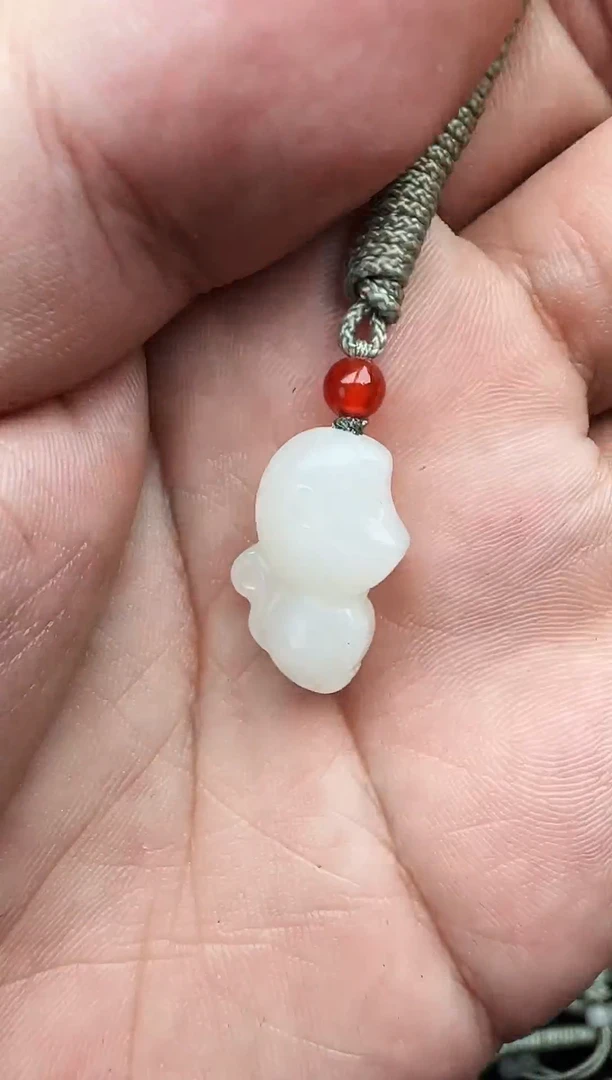 颈饰未镶嵌和田玉拍一发一