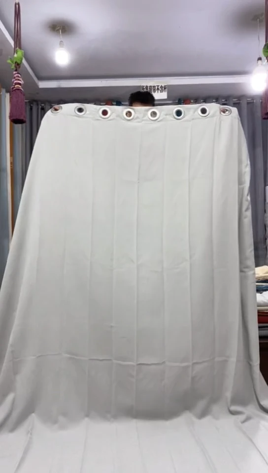 布成品窗帘     5*2.8