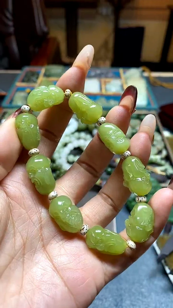 颈饰未镶嵌和田玉多样性拍一发一