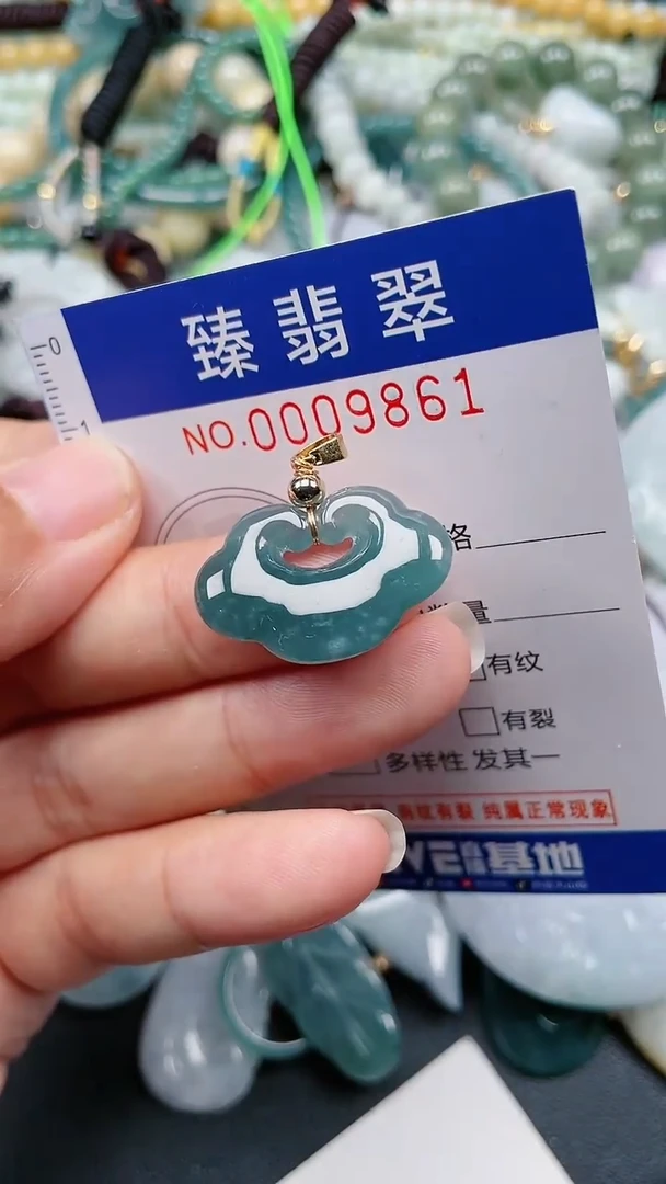 颈饰未镶嵌翡翠.0009861