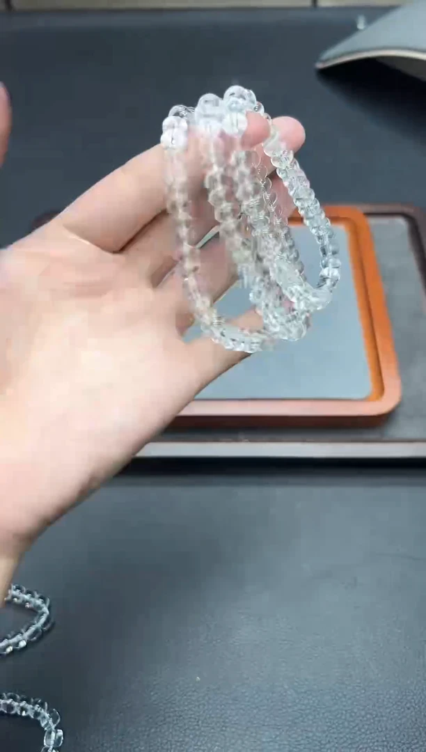 未镶嵌手链水晶白水晶·盘珠手串