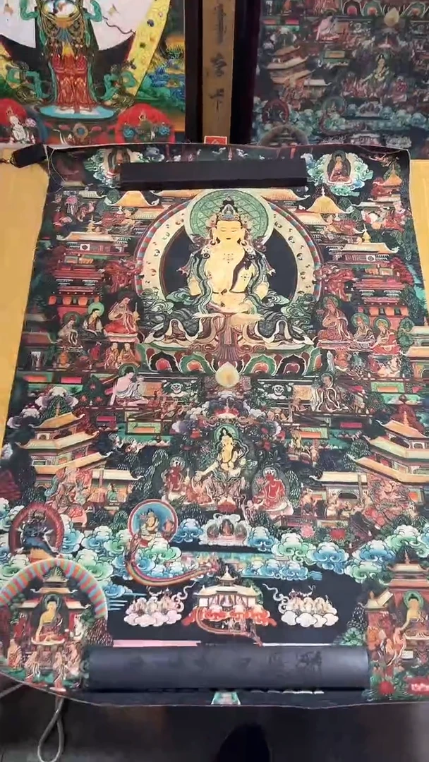 卷轴画卷轴唐卡商品