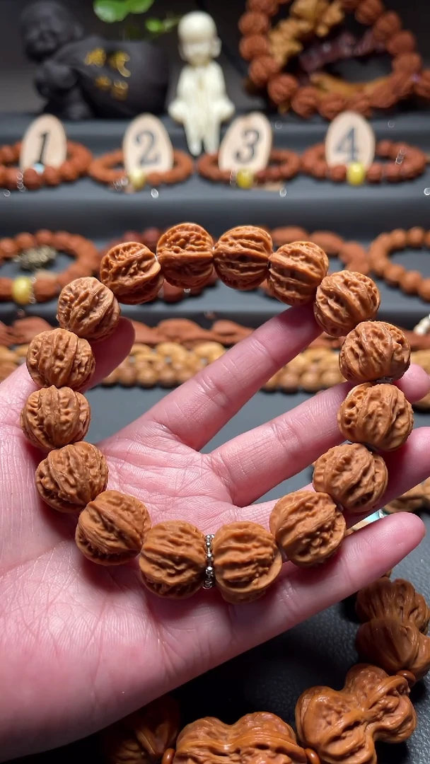 【闪购商品】文玩核桃吊坠文玩手串