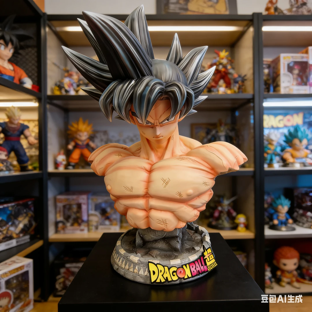 1比1自在极易悟空半身像大摆件雕塑潮玩