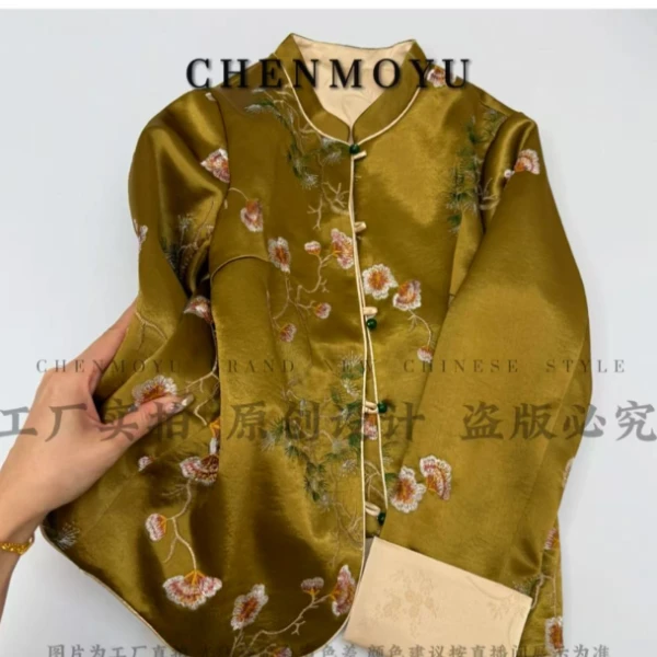 CHENMOYU【花动一山春】-深圳品质新中式中国风女外套-201006