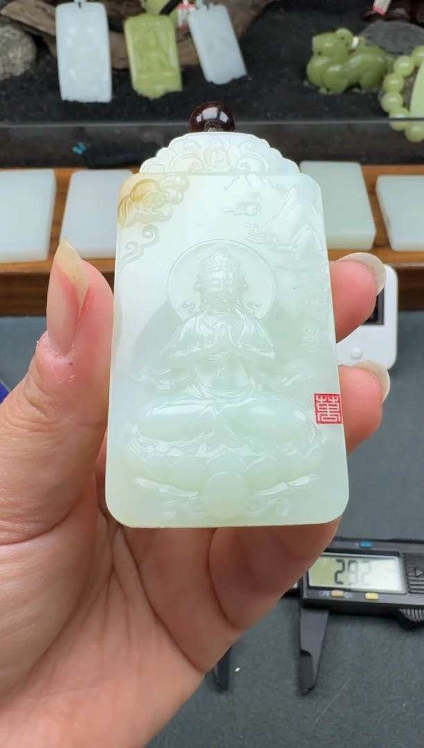 颈饰未镶嵌和田玉4