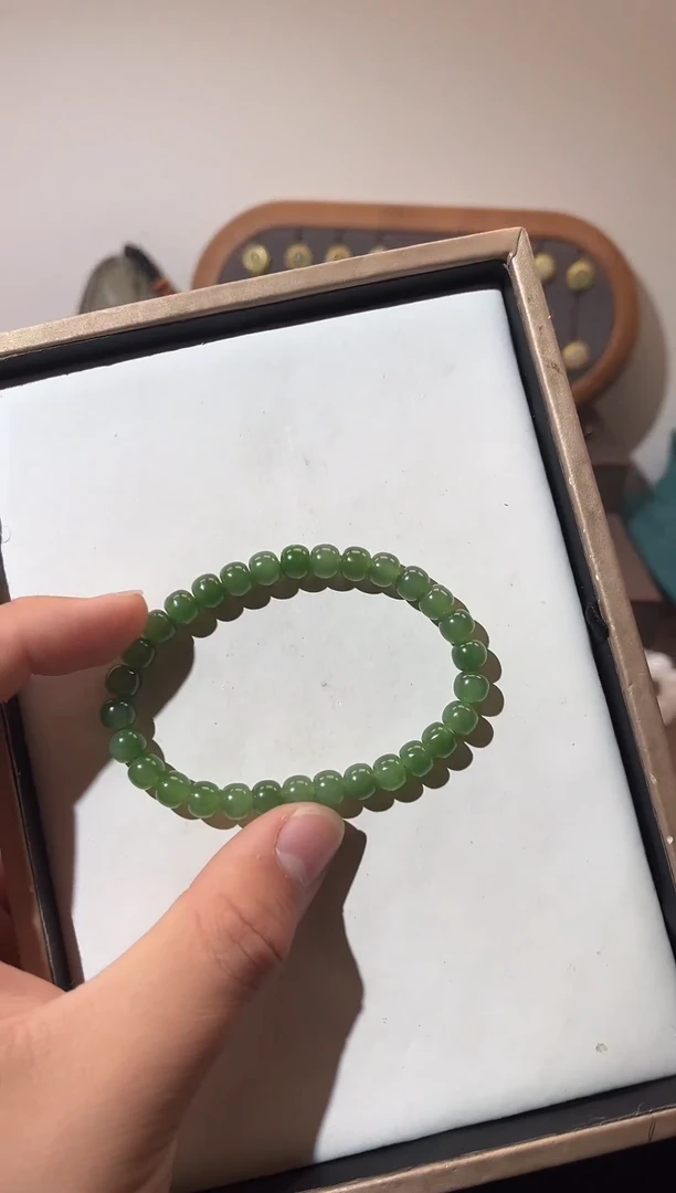 未镶嵌和田玉挂件手串